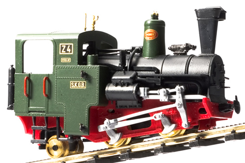 Ferro Train 1006-104 - Austrian Schafb loco SKGB Z4 green, 